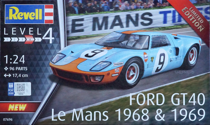 Revell - Ford GT40 Le Mans 1968 & 1969