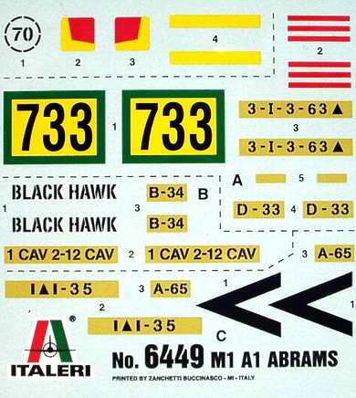 Italeri - M1A1 Abrams