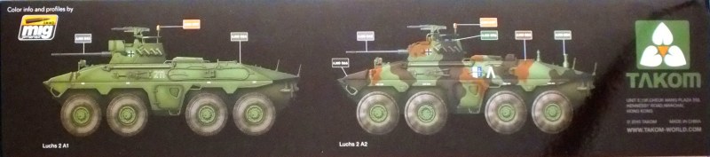 Takom - SpPz 2 Luchs A1/A2 2in1