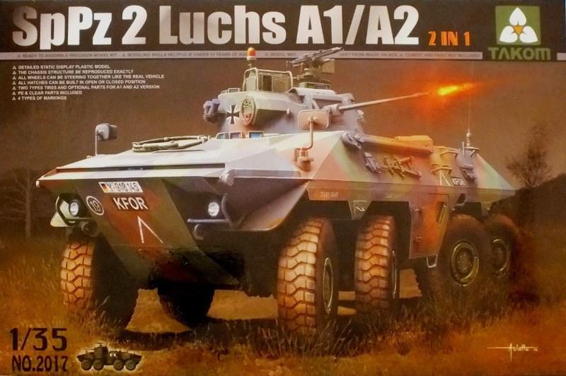 Takom - SpPz 2 Luchs A1/A2 2in1