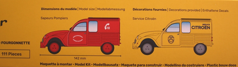 Die im Kit vorhandenen Decalvarianten
