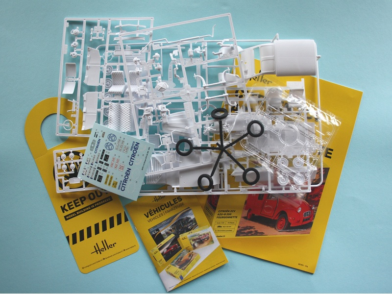 Der Kartoninhalt auf einen Blick