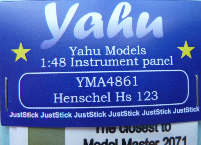 Yahu Models - Henschel Hs 123