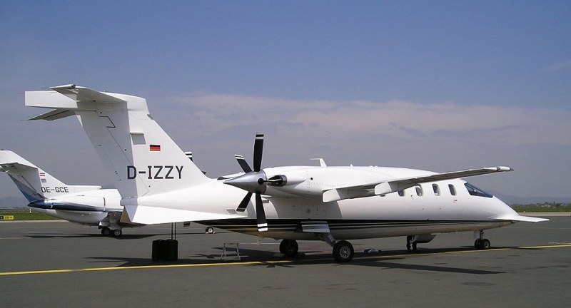 Deutsch zugelassene P-180 Avanti der AirGo