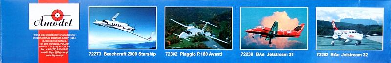 Amodel - Piaggio P.180 Avanti
