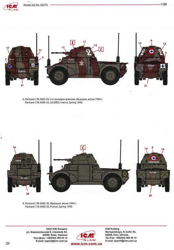 ICM - Panhard 178 AMD-35 Command