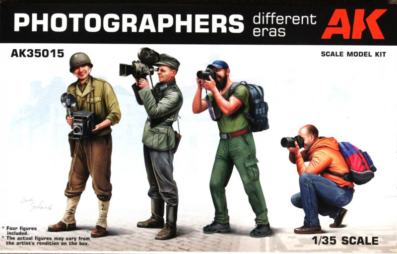 AK Interactive - Photographers-different eras/Fotografen-verschiedene Epochen