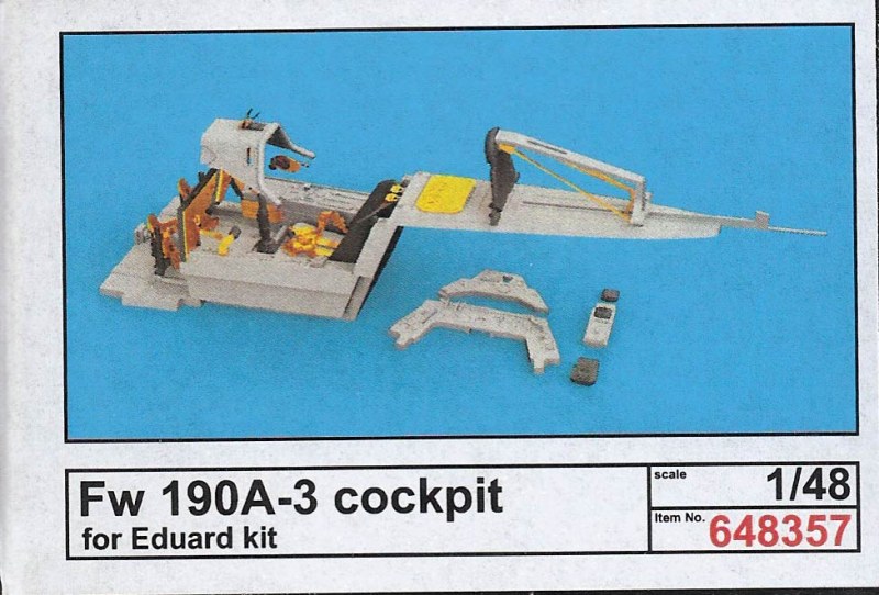 Eduard Brassin - Fw 190A-3 Cockpit
