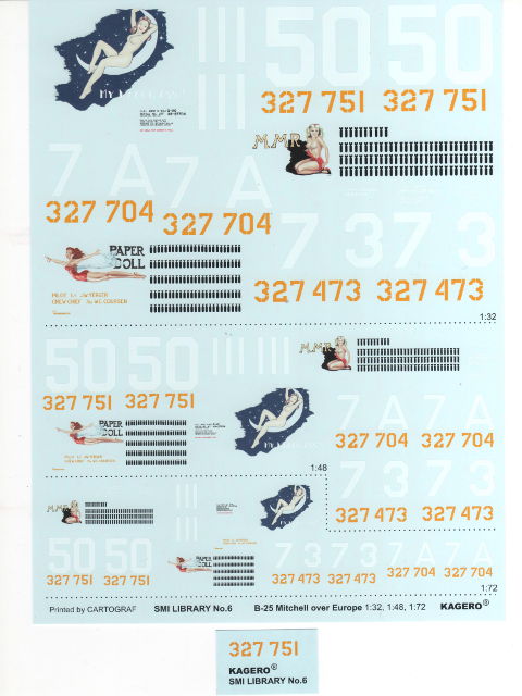 Kagero - B-25J "Mitchell" in Combat over Europe (MTO)