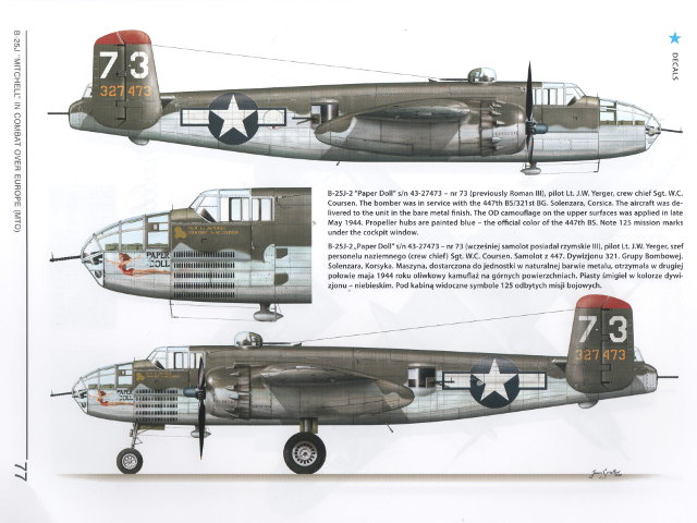 Kagero - B-25J "Mitchell" in Combat over Europe (MTO)