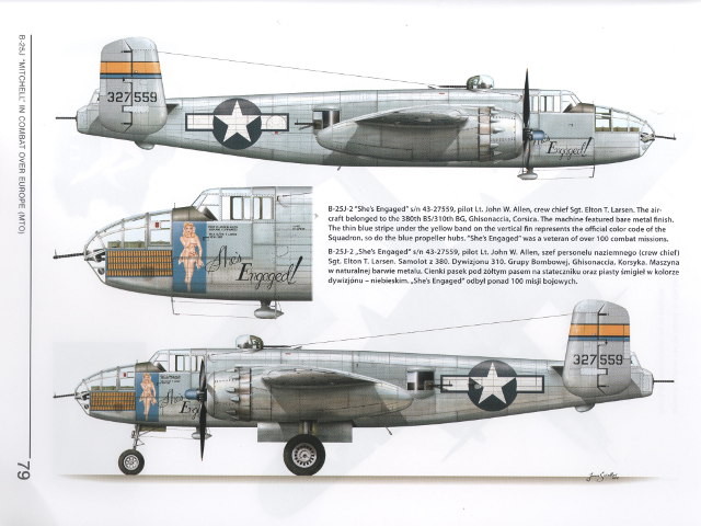 Kagero - B-25J "Mitchell" in Combat over Europe (MTO)