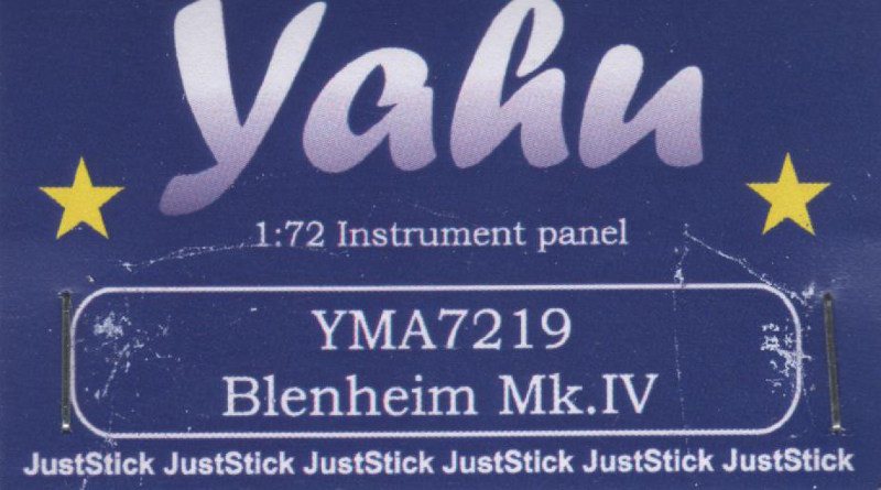 Yahu Models - Blenheim Mk.IV