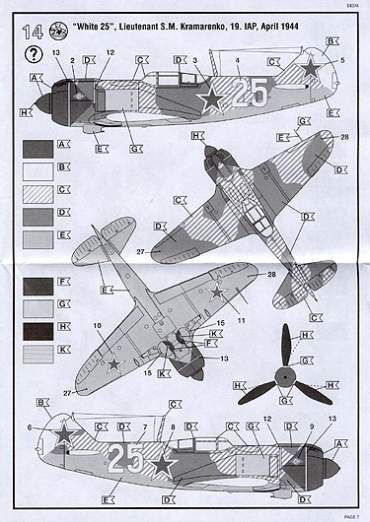 Revell - Lawotschkin La-5FN