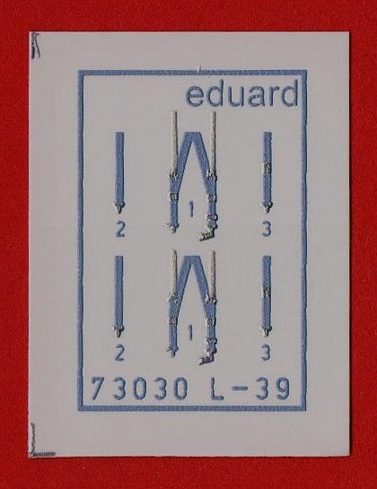 Eduard Ätzteile - L-39 seatbelts Superfabric