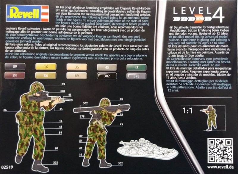 Revell - British Infantry (modern)