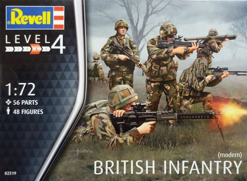 Revell - British Infantry (modern)