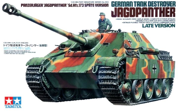 Tamiya - Jagdpanther (Sd.Kfz. 173) Späte Version