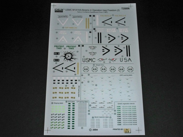 Echelon - USMC Operation Iraqi Freedom M1A1HA (Heavy Common) Abrams