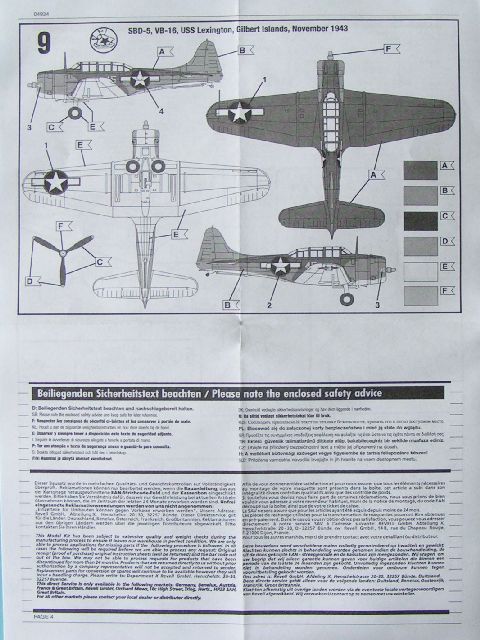 Revell - SBD-5 Dauntless