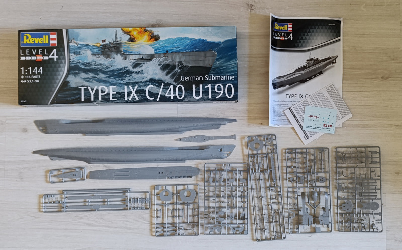 Revell - German Submarine Type IX C/40 U190