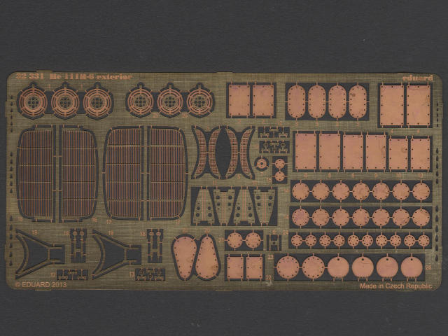 Eduard Ätzteile - He 111H-6 exterior