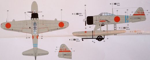 Trumpeter - Nakajima A6M2-N Rufe