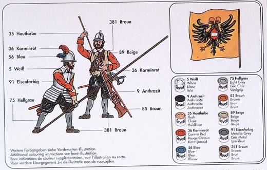 Revell - Kaiserliche Infantrie (Dreizigjähriger Krieg)