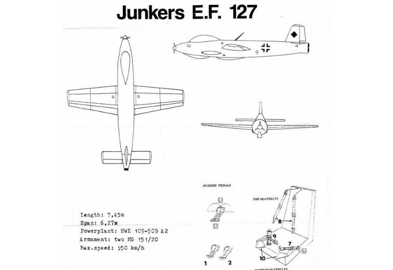 A+V Models - Junkers EF 127
