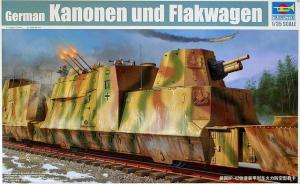 German Kanonen und Flakwagen