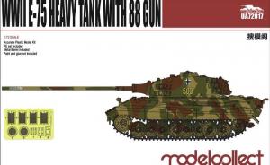 WWII E-75 Heavy Tank with 88 Gun