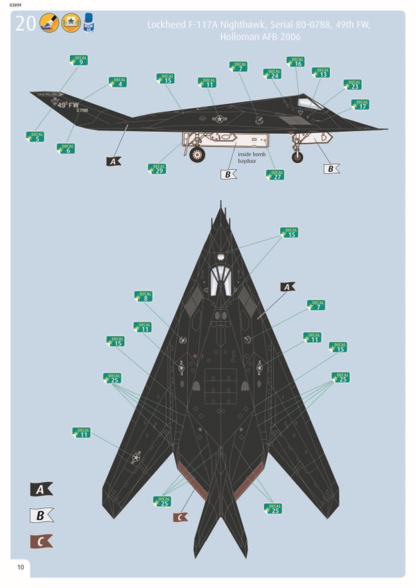 Revell - Lockheed Martin F-117A Nighthawk