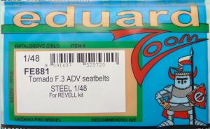 Bausatz: Tornado F.3 ADV seatbelts STEEL Zoom