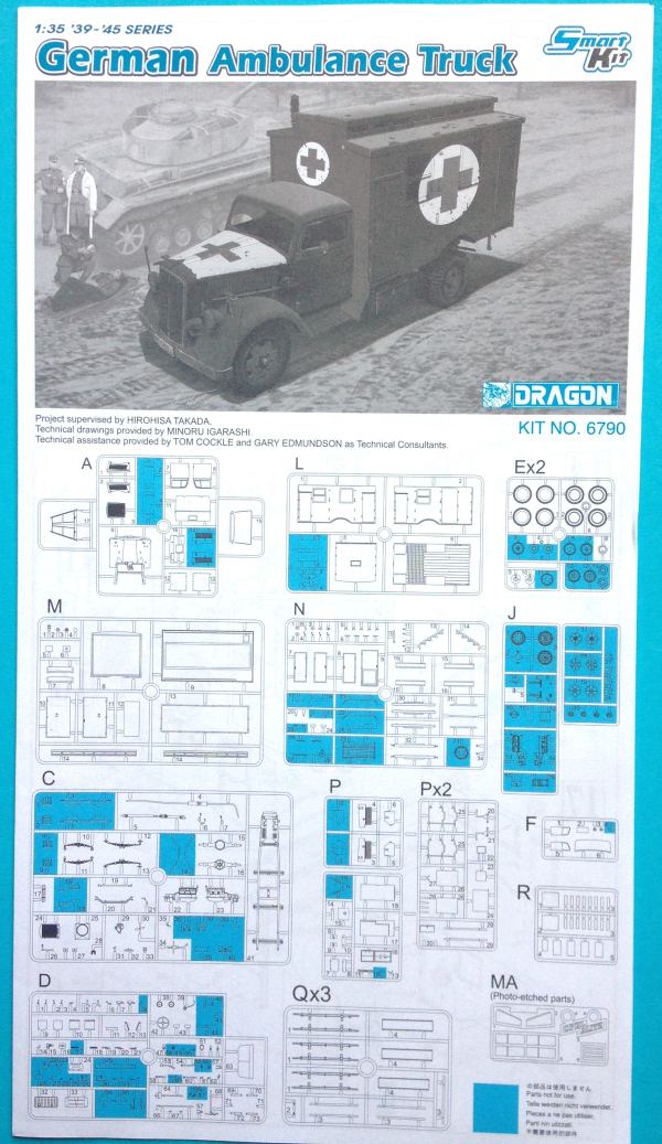 Dragon - German Ambulance Truck