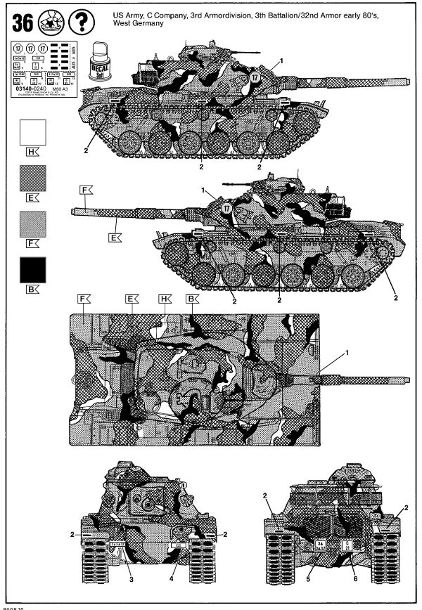 Revell - M60 A3