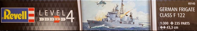 Revell - German Frigate Class F 122