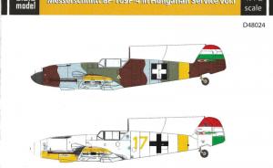 Bausatz: Messerschmitt BF-109F-4 in Hungarian Service Vol.I