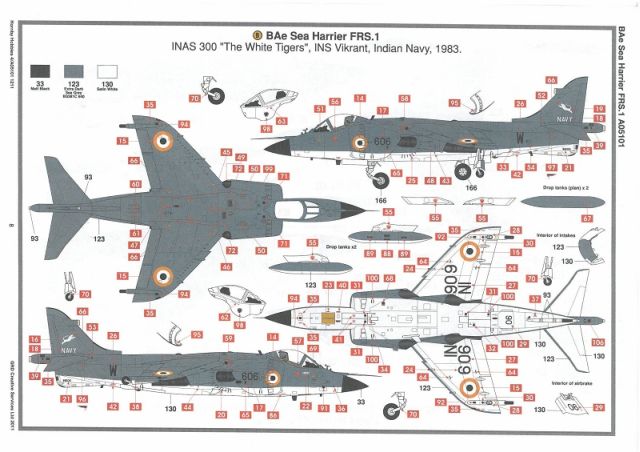 Airfix - BAe Sea Harrier FRS.1 "Falkland at 30" 1982 - 2012