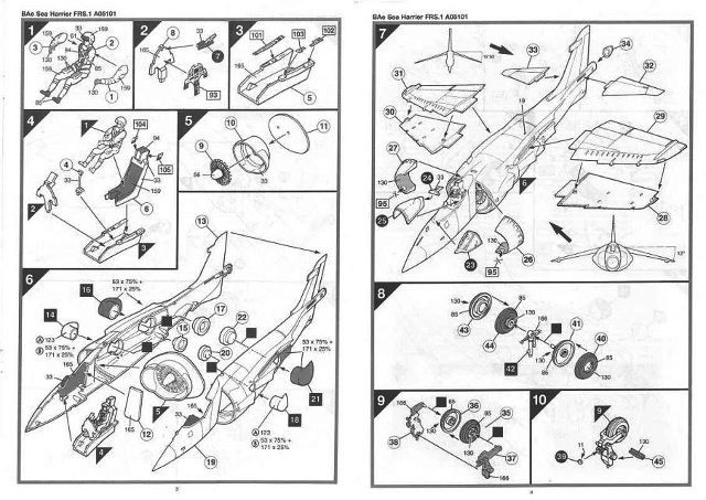 Airfix - BAe Sea Harrier FRS.1 "Falkland at 30" 1982 - 2012