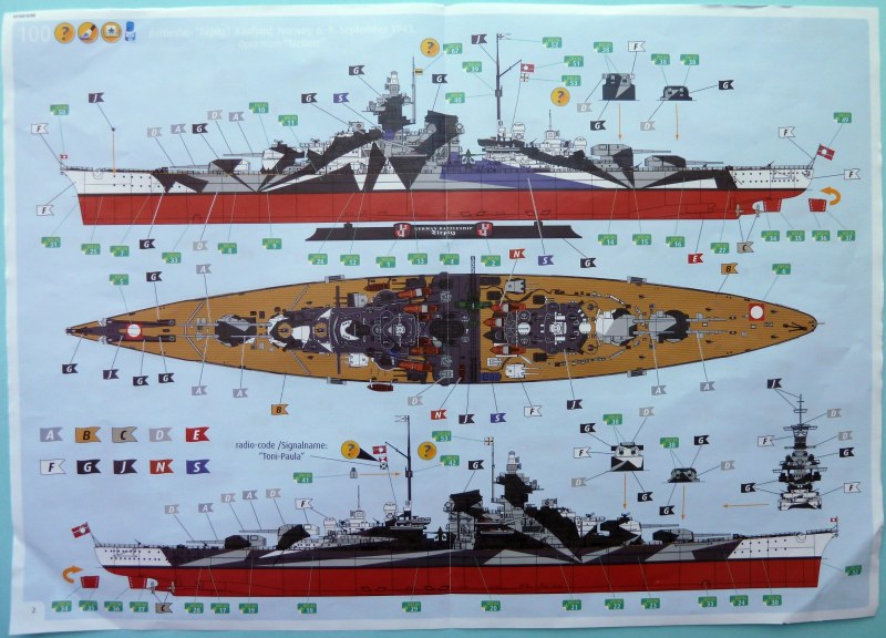 Battleship Tirpitz, Kaafjord, Norwegen, 6.-9. September 1943, Operation Sizilien 