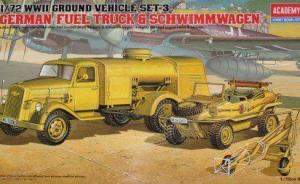 German Fuel Truck and Schwimmwagen Set