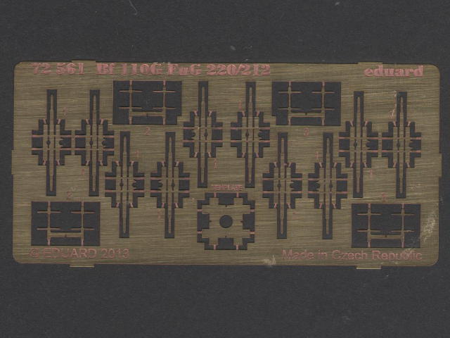 Eduard Ätzteile - Bf 110G FuG 220/212