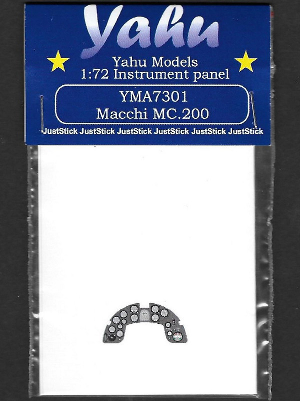 Yahu Models - Macchi MC.200 Instrument panel