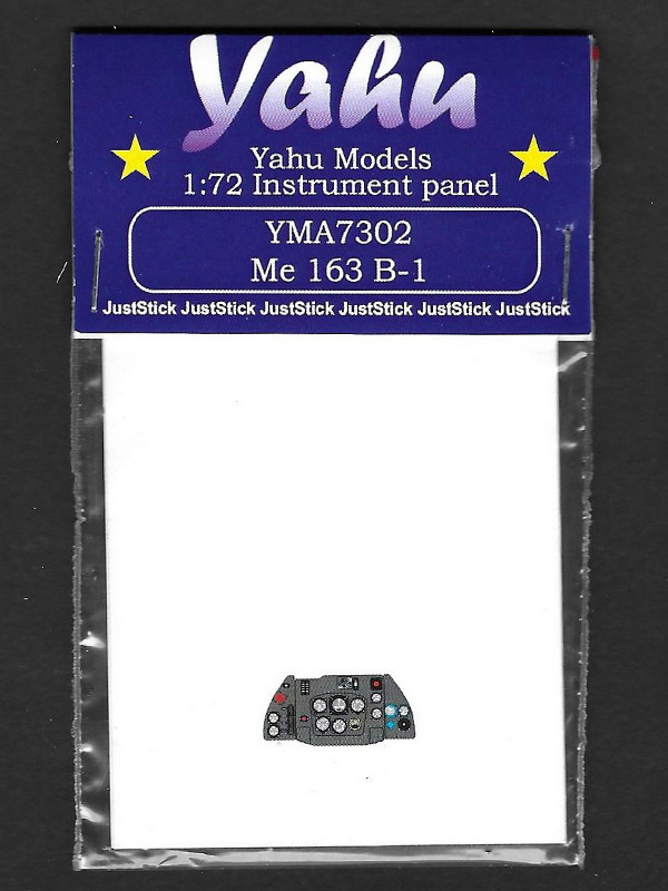 Yahu Models - Me 163 B-1 Instrument panel