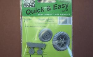 Detailset: Messerschmitt Bf 109E Wheels