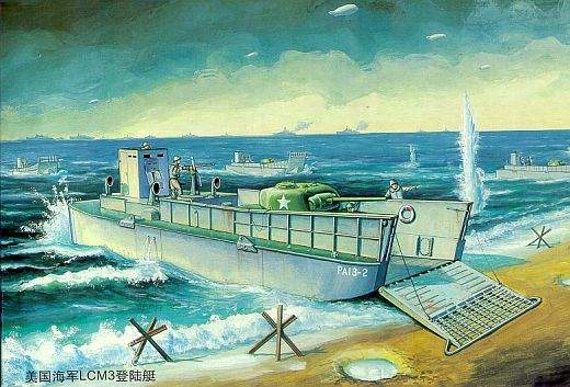 Trumpeter - WW2 LCM 3 US Navy Vehicle Landing Craft