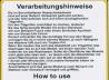 Verarbeitungshinweis