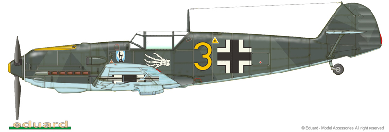 Eduard Bausätze - Bf 109E-3