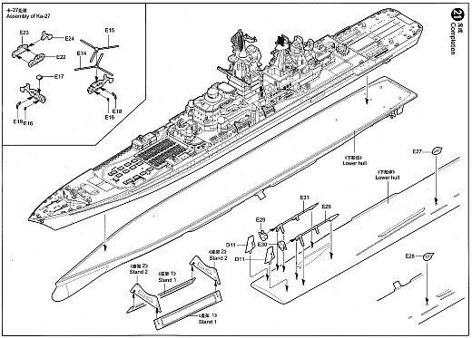 Trumpeter - USSR Battle Cruiser P. Velikiy