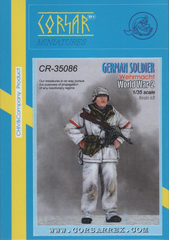 Corsar Rex Miniatures - German Soldier Wehrmacht World War 2