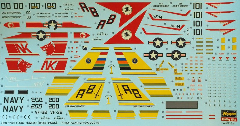 Hasegawa - Grumman F-14A Tomcat 'Wolfpack'